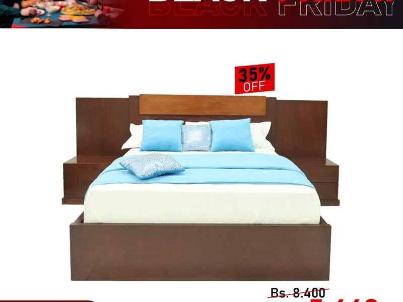 Cama de Madera Bolivia