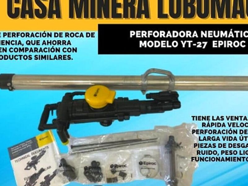 Perforadora Neumática YT-27 Bolivia 