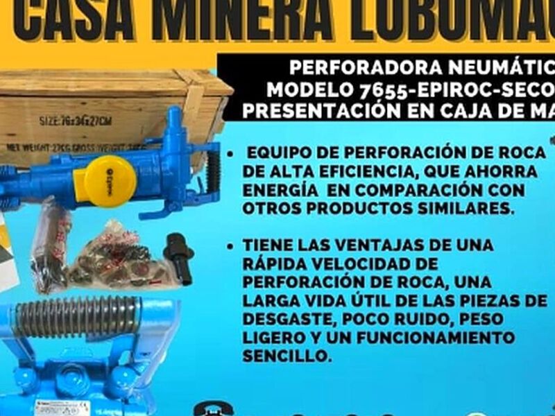 Perdoradora Neumática 7655 Bolivia 