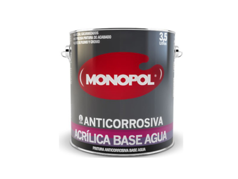 PINTURA MONOPOL ANTICORROSIVA ACRÍLICA La Paz