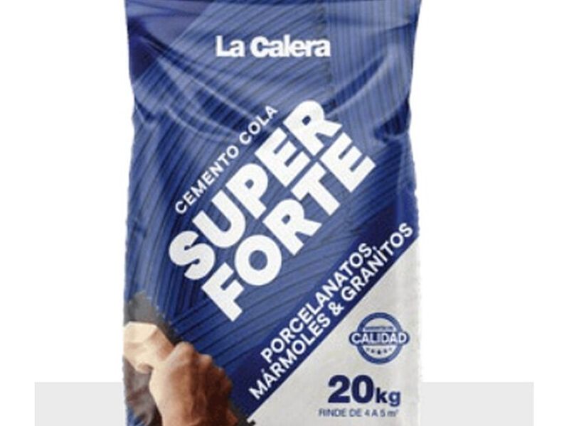 Cemento Cola Superforce Porcelanatos Bolivia 