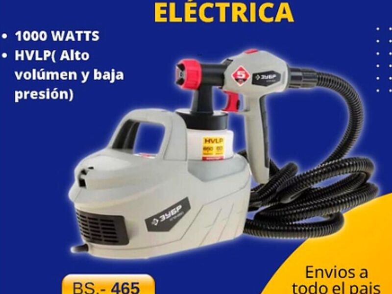 Pistola para pintar eléctrica Bolivia 