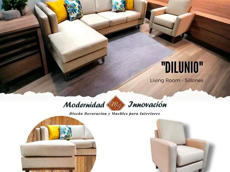 SILLON SECCIONAL "L" Bolivia
