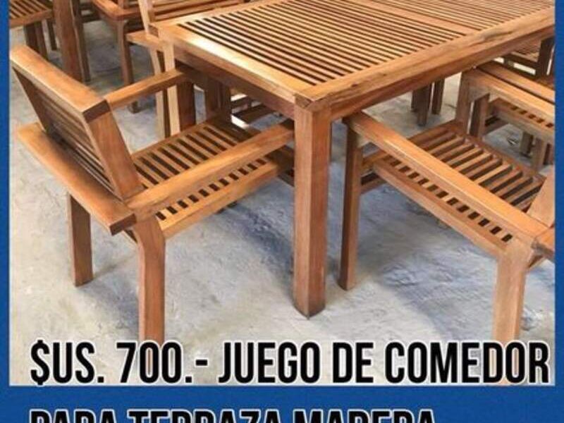 JUEGO DE COMEDOR BOLIVIA