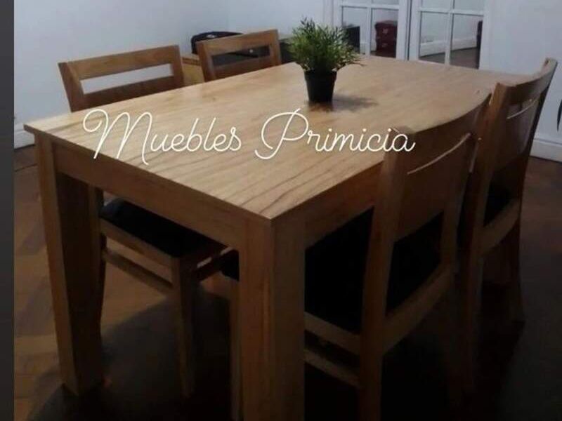 Juego de comedor con sillas Bolivia