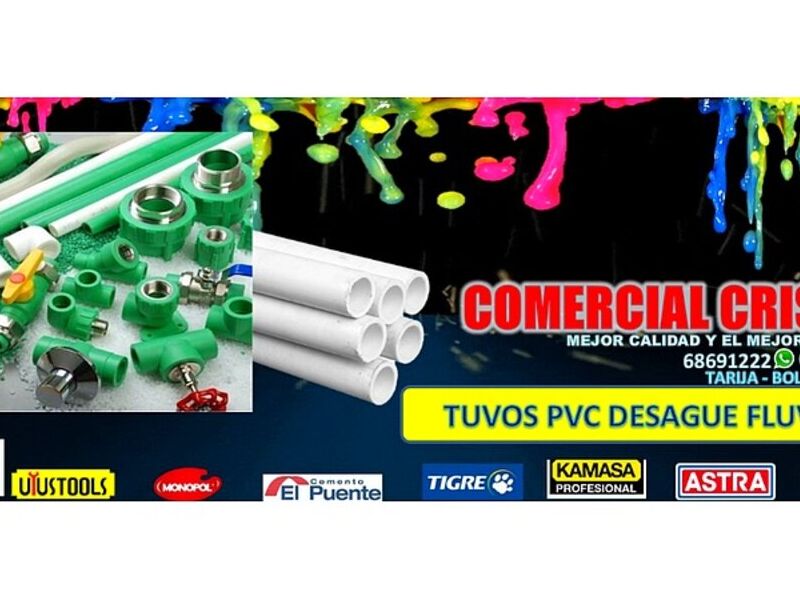 Tubos PVC Desague Fluviales Bolivia 
