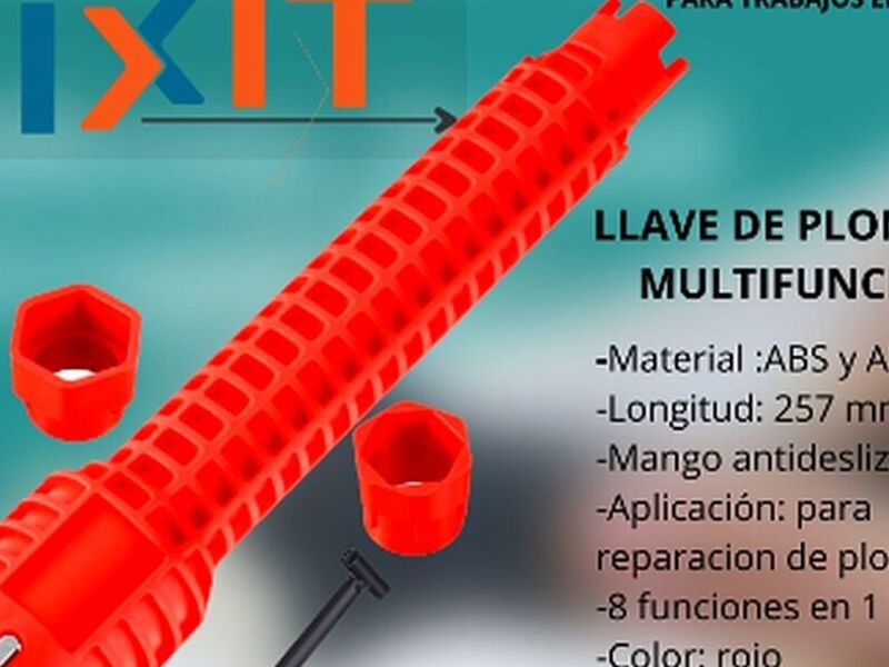 Llave de plomeria multifunción Bolivia 