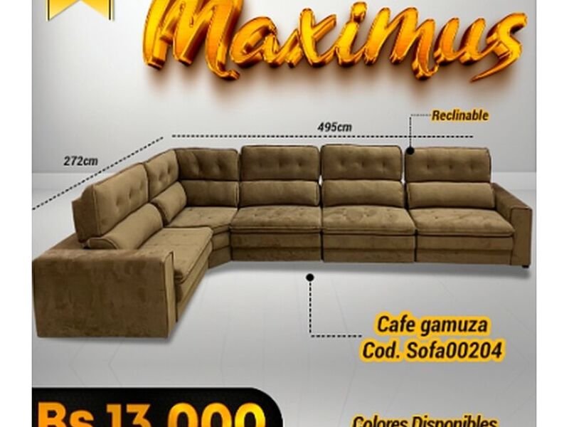 Sofa Cama Maximus Bolivia 