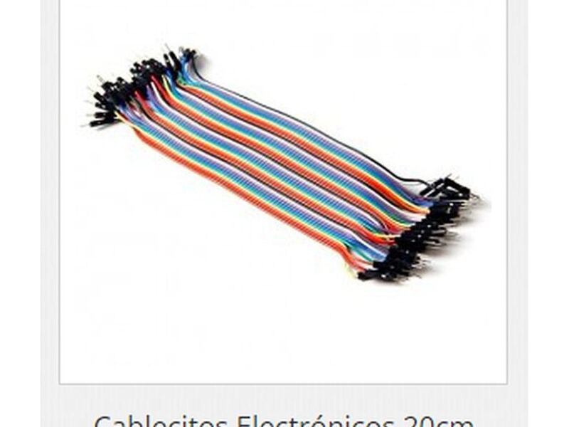 cable electronico macho 20cm bolivia