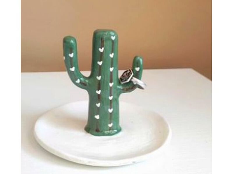 Anillero estilo cactus Bolivia