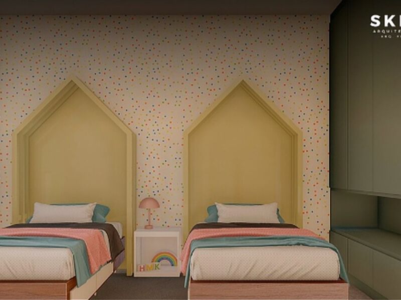 diseño dormitorio niña Bolivia