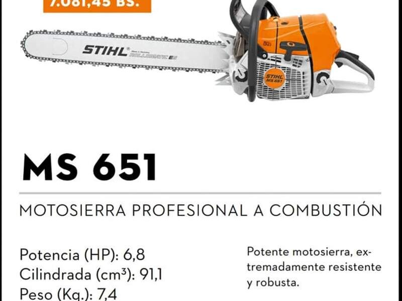 Motosierra STIHL MS 651