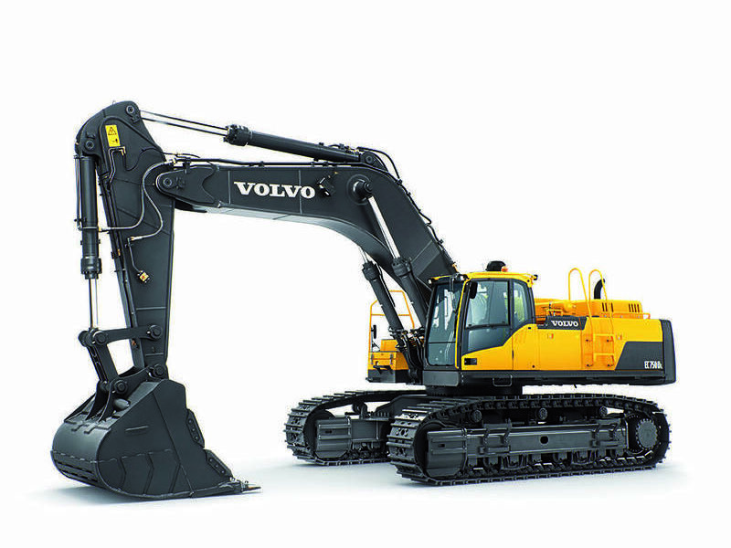 EXCAVADORA DE ORUGAS GRANDES EC750D
