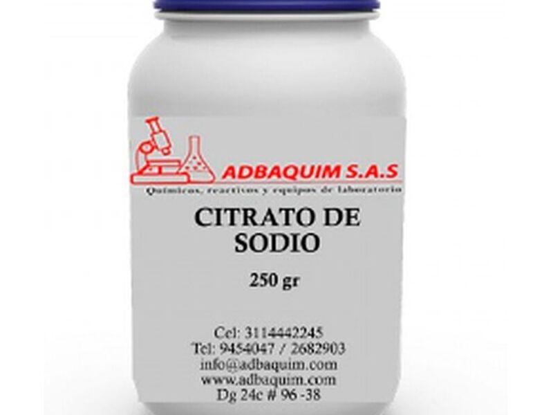 Citrato de Sodio grande bolivia