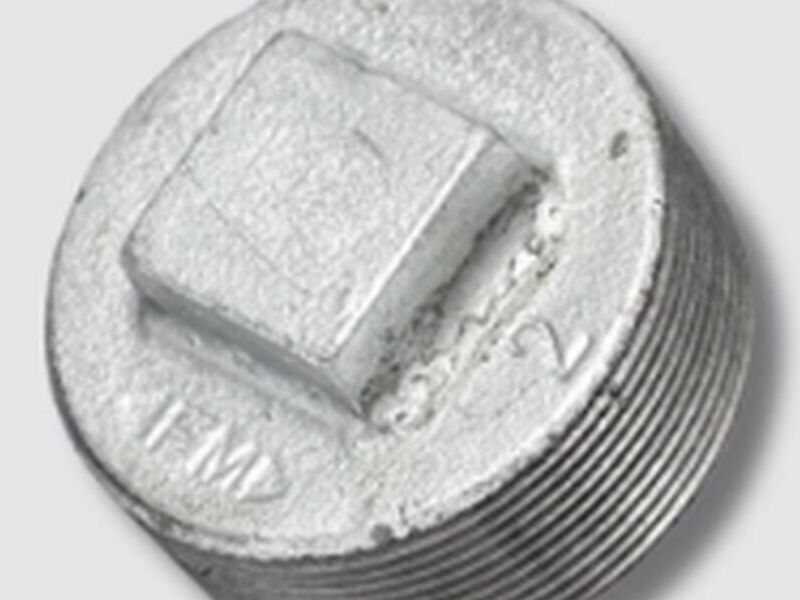 Tapón Macho Galvanizado Bolivia 