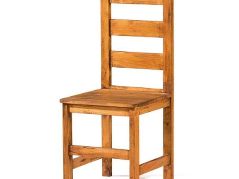 silla madera rústica Bolivia