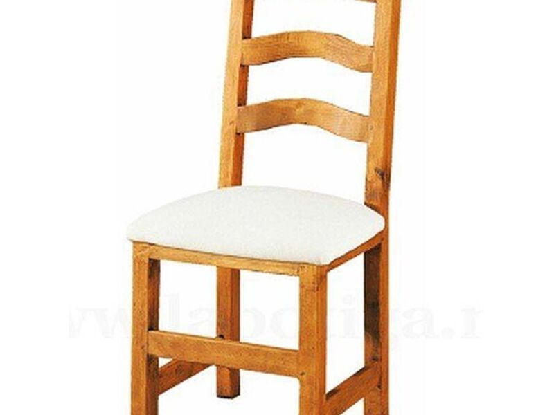 silla madera respaldo listones Bolivia