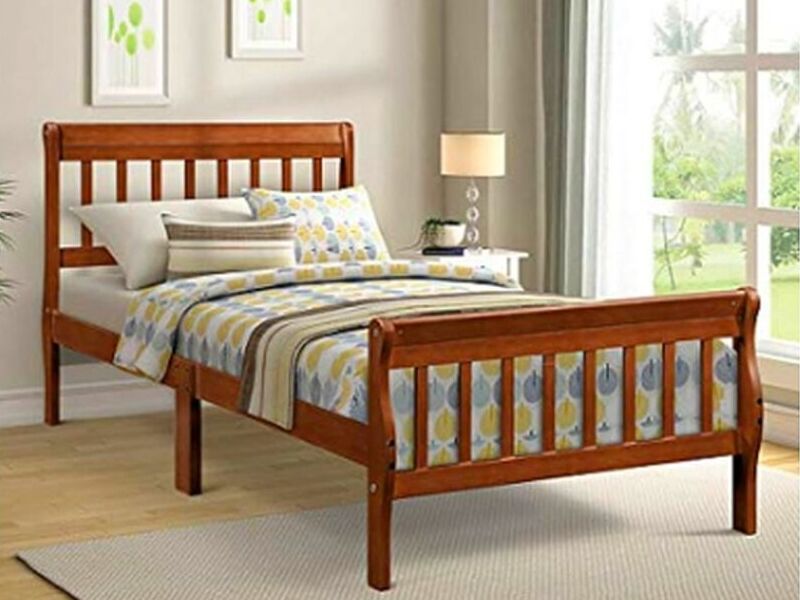 cama madera cabecero piecero Bolivia