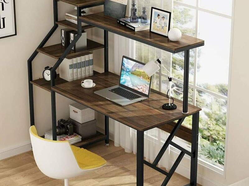Home Office Madera y Metal 6C