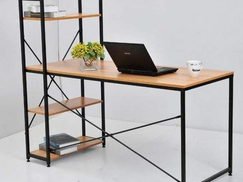 Home Office Madera y Metal 4C