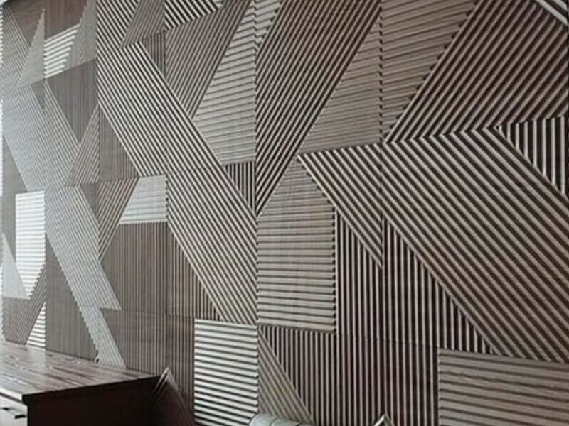Muro decorativo madera Yurem cnc2