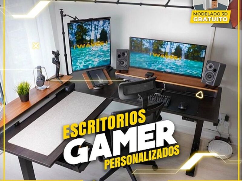 escritorio gamer personalizado Bolivia