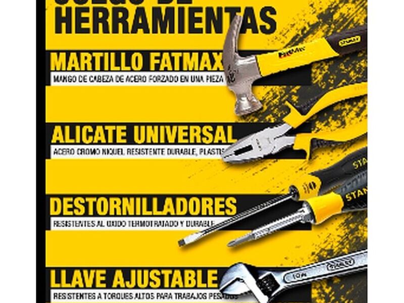 Juego de Herramientas Stanley Bolivia 
