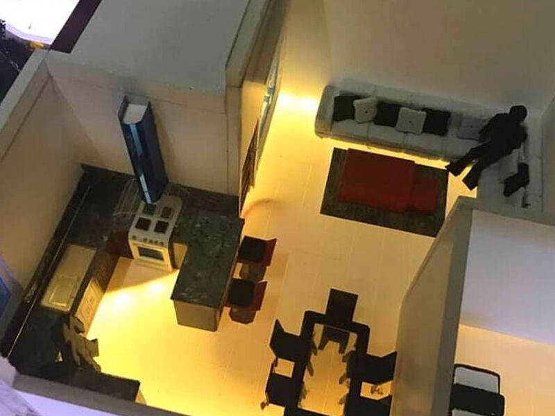 diseño interior casa Bolivia