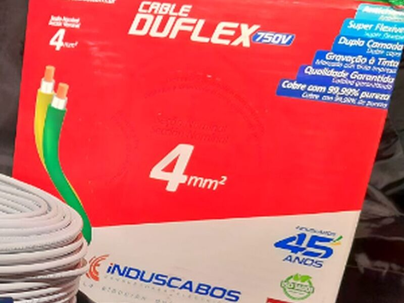 Cable Duplex 4mm cuadrados Bolivia 