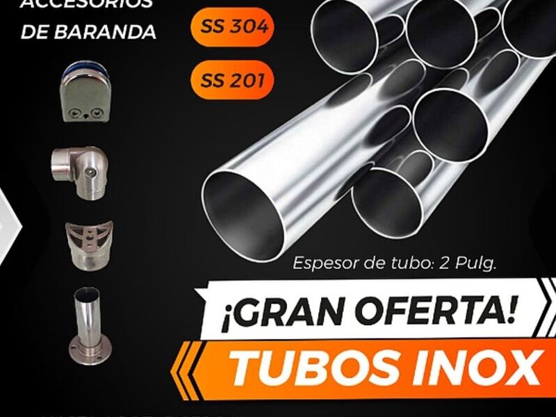 tubos inox bolivia 