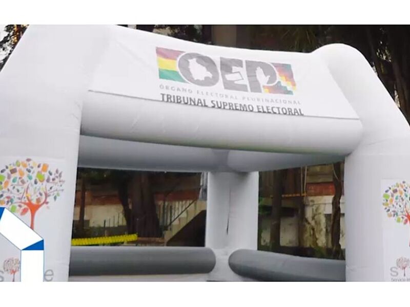 Inflable tipo caja Bolivia