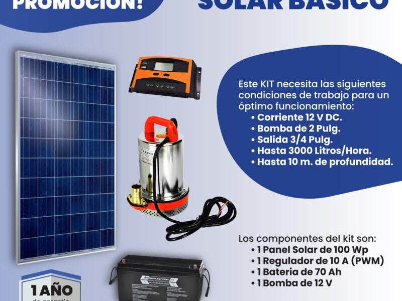 PANEL SOLAR KIT 5 BOLIVIA SACABA