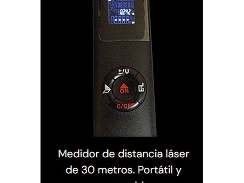Medidor distancia láser de 30 metros BOLIVIA