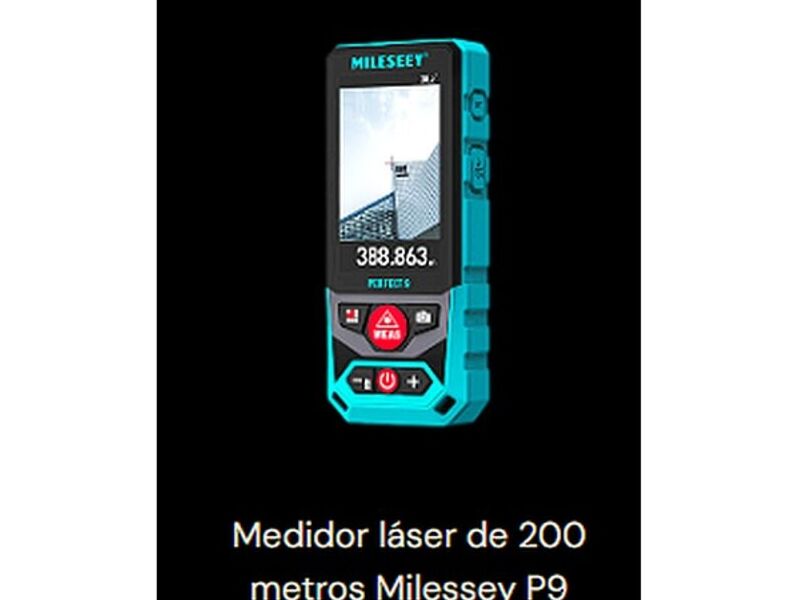 Medidor láser 200 metros Milessey P9 BOLIVIA
