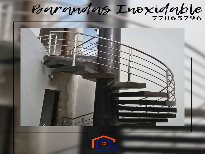 Barandas y pasamanos de Acero Inoxidable