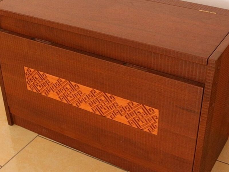 Porta zapatos madera nogal COCHABAMBA