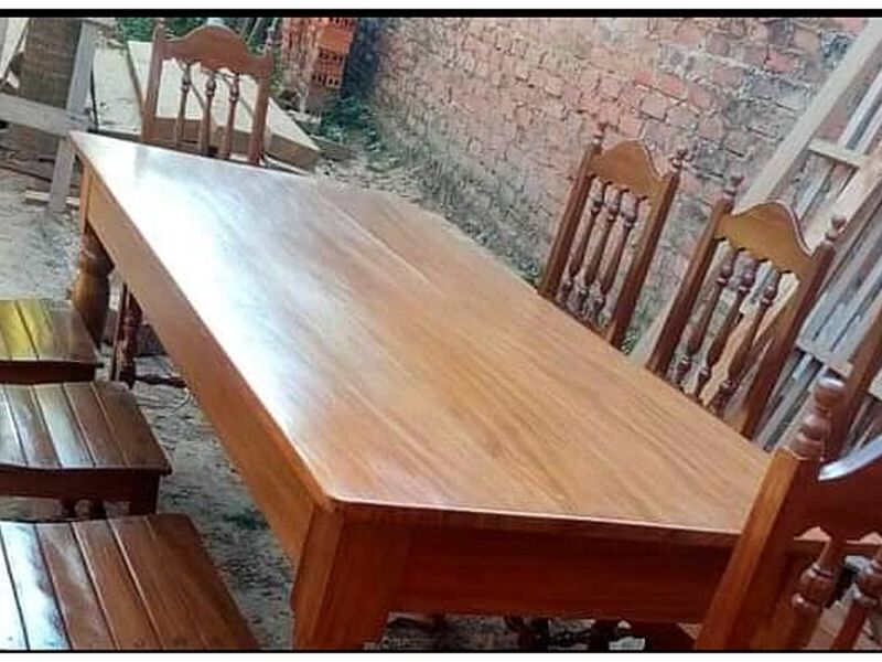 Comedor madera cedro TRINIDAD