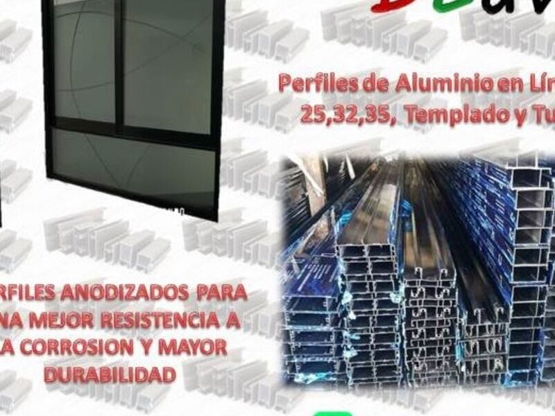 Perfiles anodizados Cochabamba