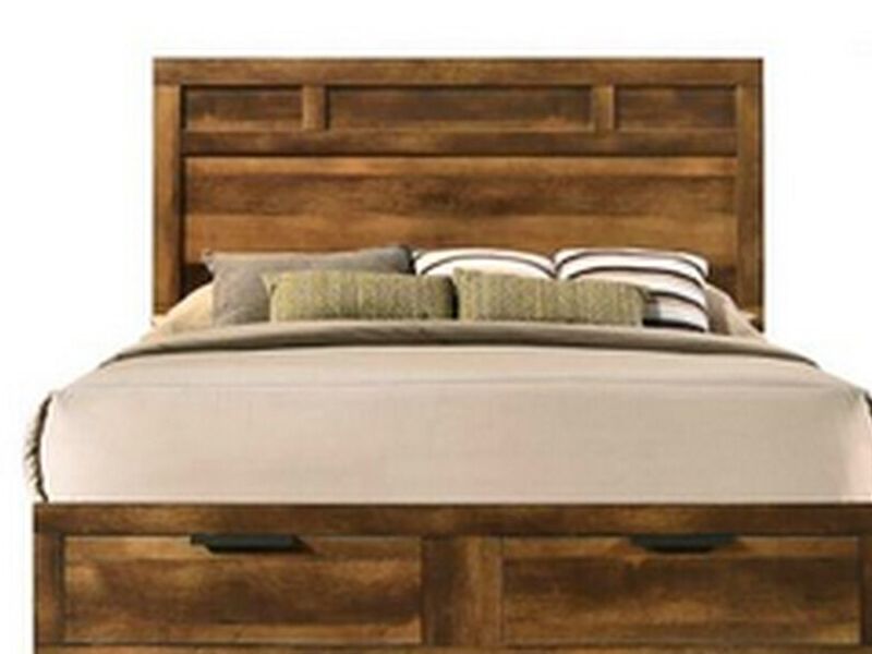 Cama melamina color café SUCRE