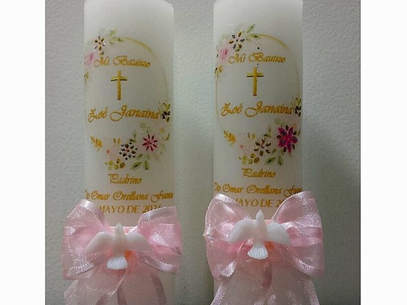 Velas Para Bautizo Bolivia