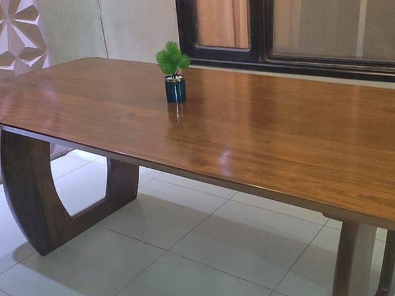 Mesa 8 sillas pura madera mara LA PAZ