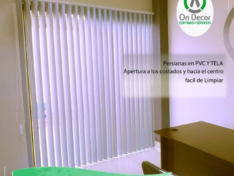 Persiana PVC blanco