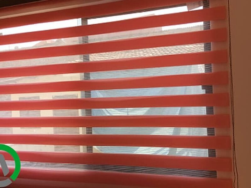 Persiana PVC naranja