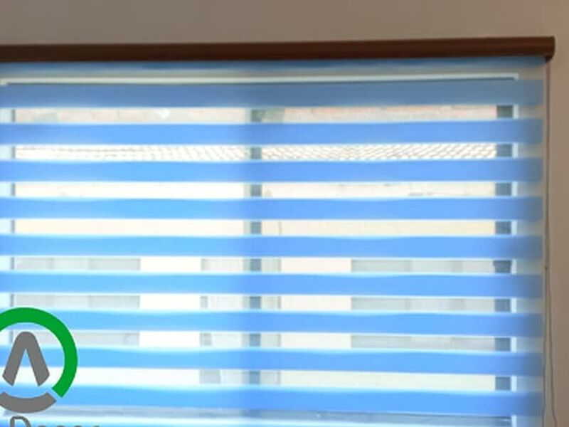 Persiana PVC celeste