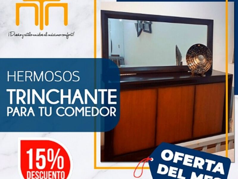 Trinchante comedor madera 