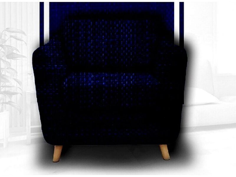 Silla Poltrona lino Azul Bolivia