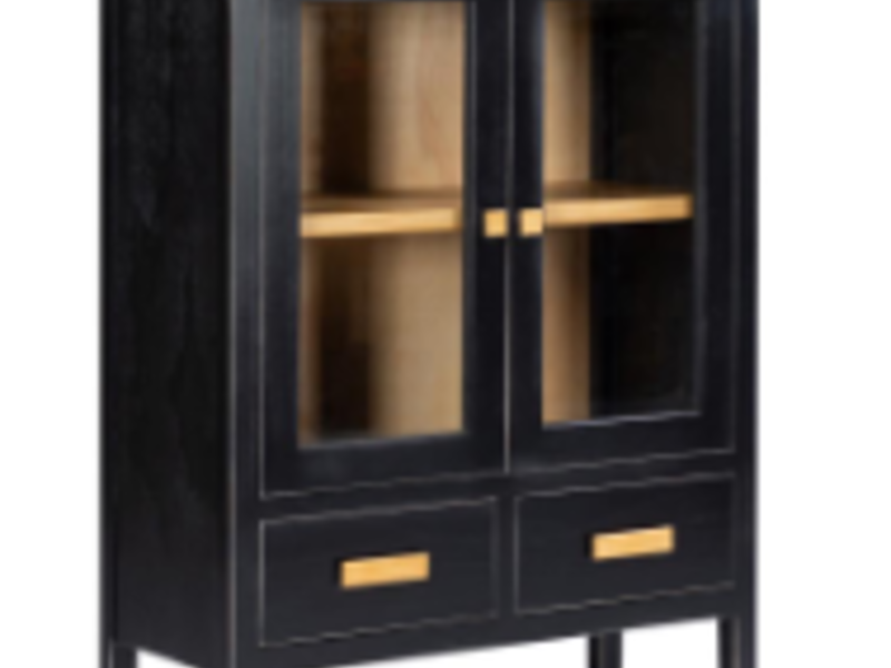 Mueble vintage negro