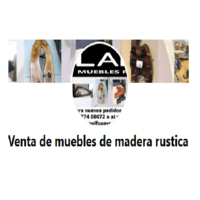 Venta de muebles de madera rustica