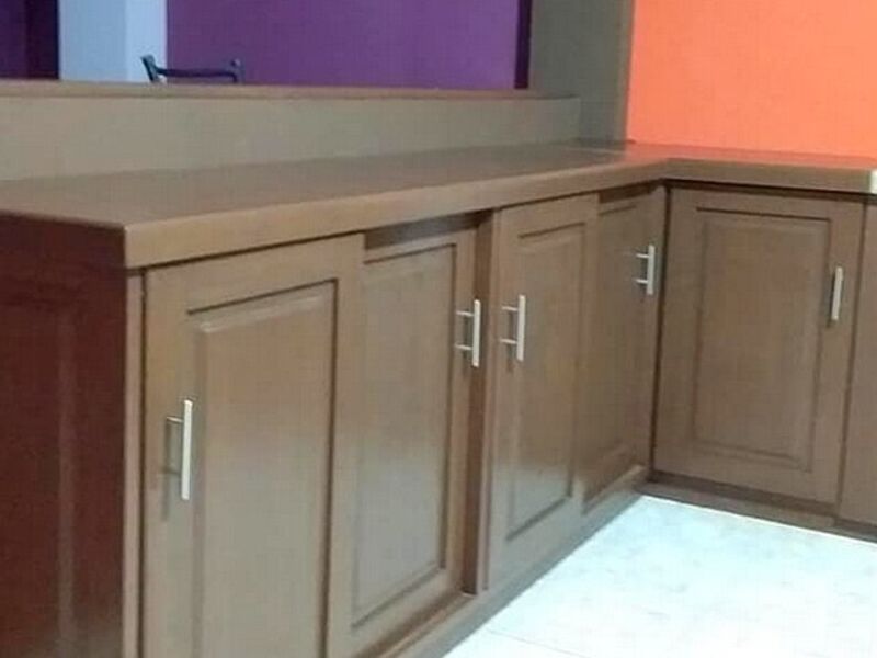 Cajoneria baja pura madera COCHABAMBA
