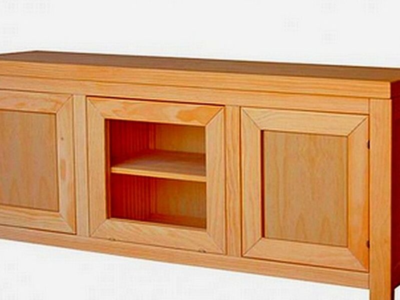Mueble T.V madera pino LA PAZ
